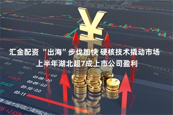 汇金配资 “出海”步伐加快 硬核技术撬动市场  上半年湖北超7成上市公司盈利
