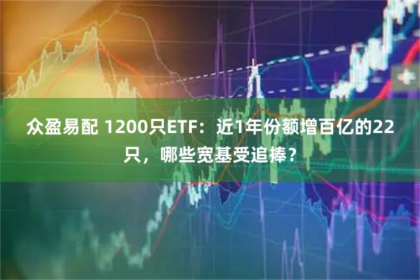 众盈易配 1200只ETF：近1年份额增百亿的22只，哪些宽基受追捧？